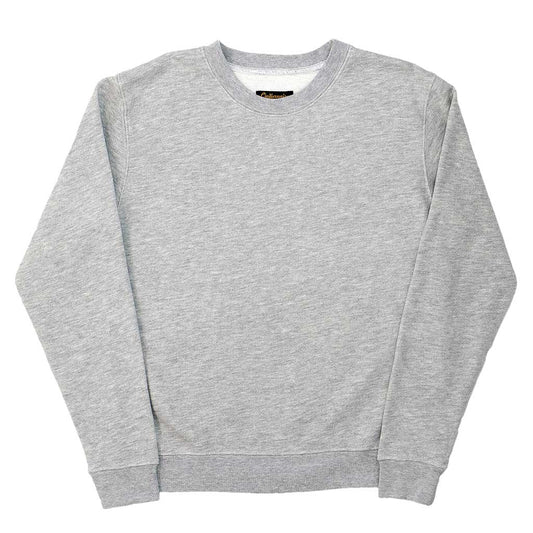 Long Sleeve Women's Crewneck French Terry Sweatshirt - Heather Grey