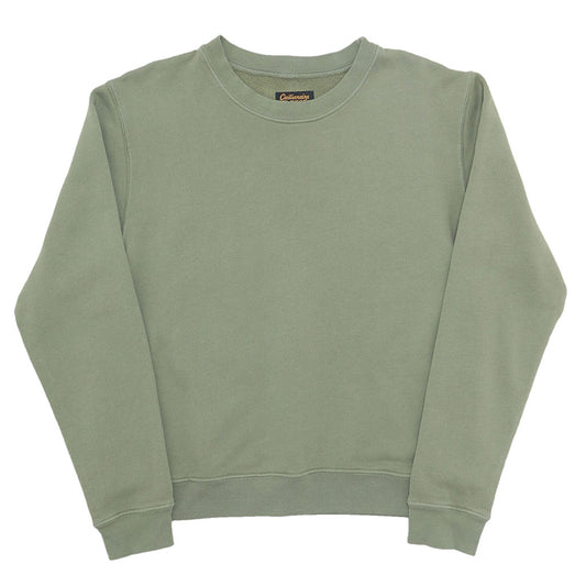 Long Sleeve 17.5 oz Fleece Women's Crewneck Sweatshirt - Celadon