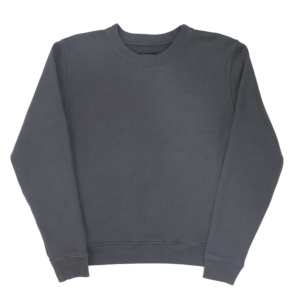 Long Sleeve 17.5 oz Fleece Women's Crewneck Sweatshirt - Forged Iron
