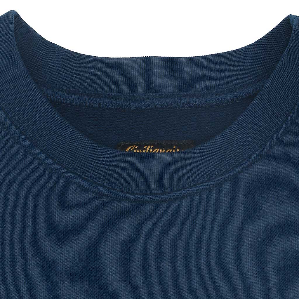 Long Sleeve 17.5 oz Fleece Women's Crewneck Sweatshirt - Navy Blue –  Civilianaire