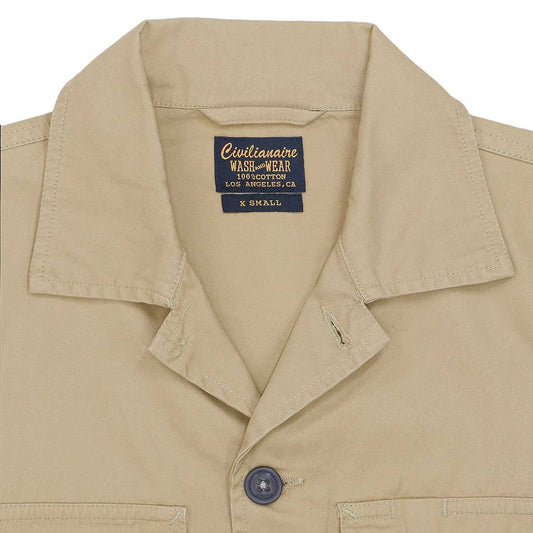 2 Pockets Zhonge Erika Jacket- Brown