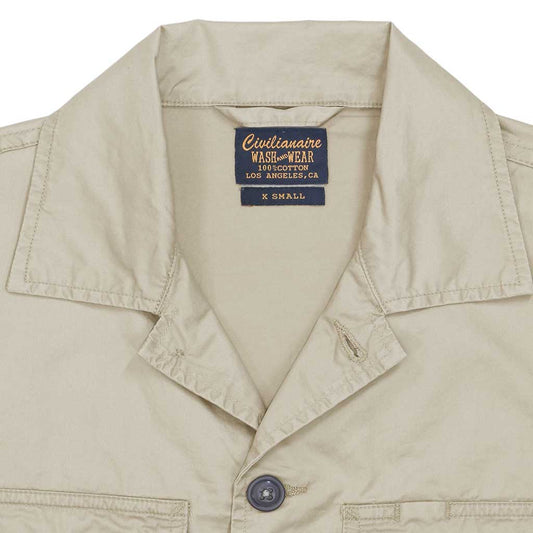 2 Pockets Zhonge Erika Jacket - Brown KH1