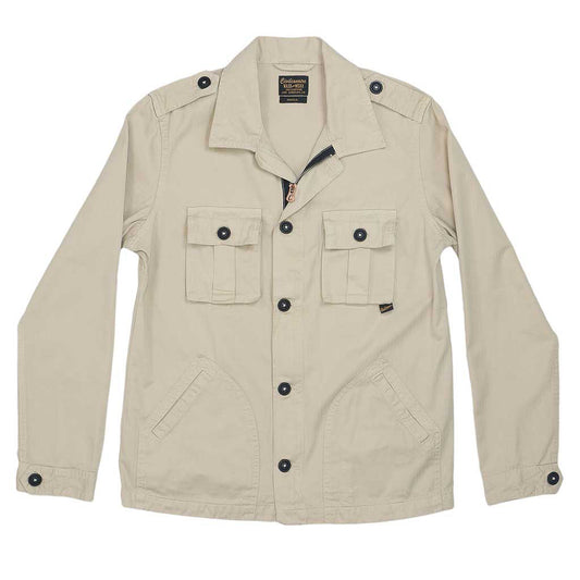 4-Pocket Cotton Herringbone Peace Jacket - Billboard